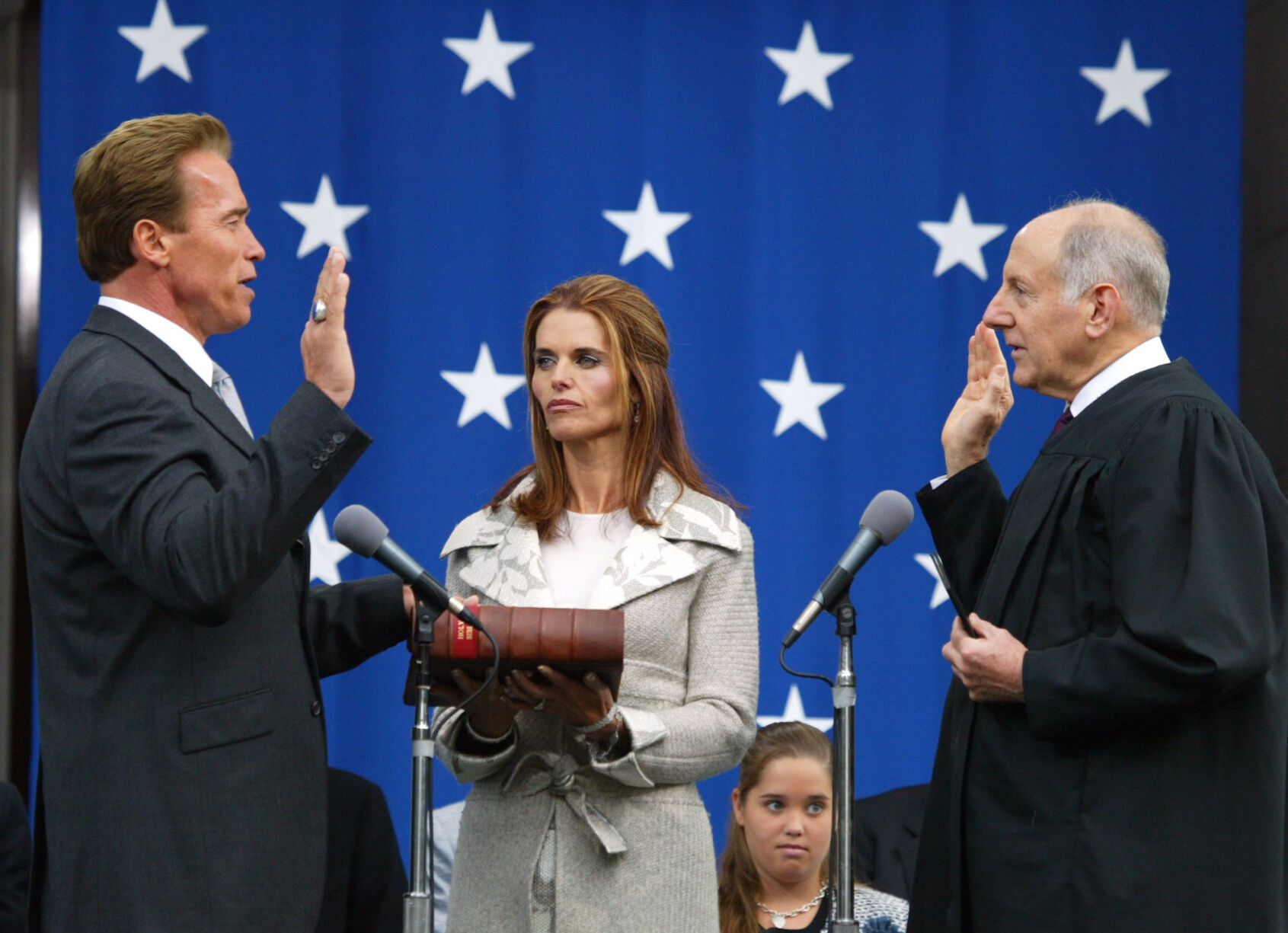 2003: Arnold Schwarzenegger